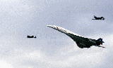 Concorde with Spitfire and Hurricane (18th May 1986)