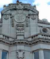 Although the store is long gone, David Grieg's, the grocers, reminds the observant of its past presence in the Market Square.