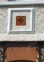 Decorative doorway in Park Road.