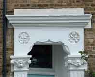 This doric arch adorns a small dwelling in Florence Road.