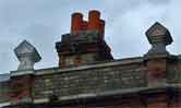 London Road roof and chimneys.