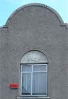 A decorative feature in College Road.