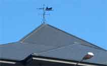 A windvane in Tweedy Road. I am not sure why the horse and cart, the building is fairly recent!